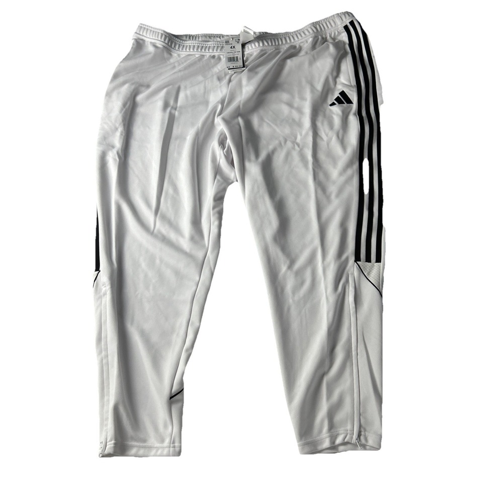 Adidas Tiro23L Pants Women's 4X 44x27 White Jogger HS3536 Regular Fit Tapered Le